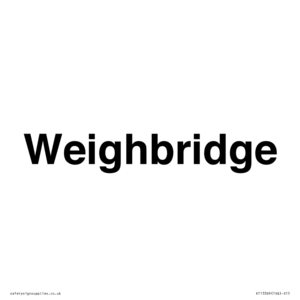 Weighbridge